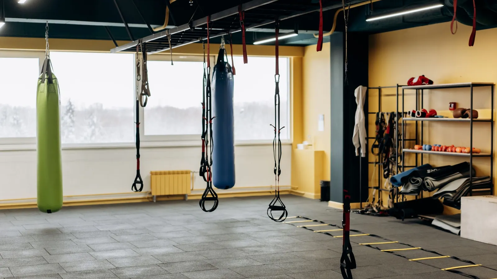 HYROXのトレーニングができるスタジオ